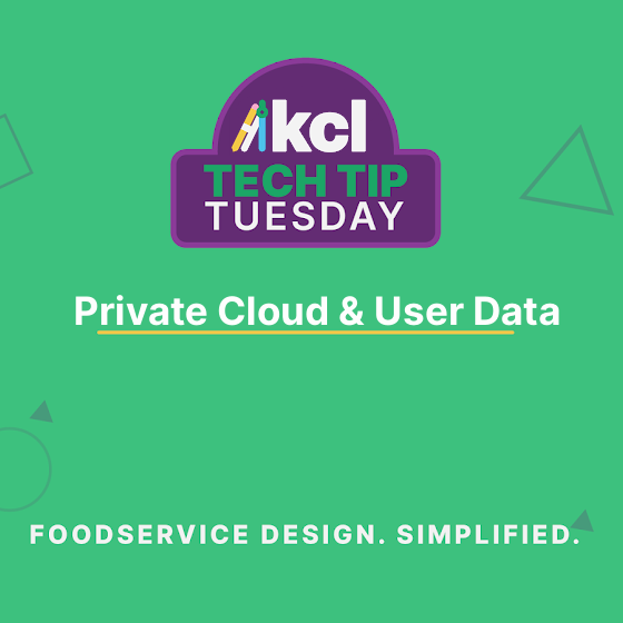 kcl design software private cloud and user data image