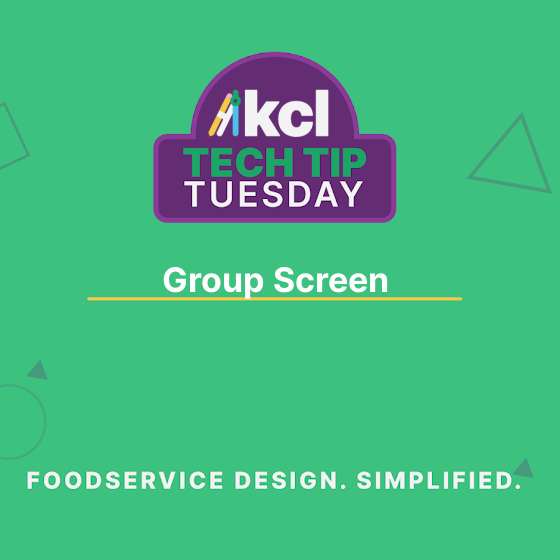 KCL design software group screen and tools