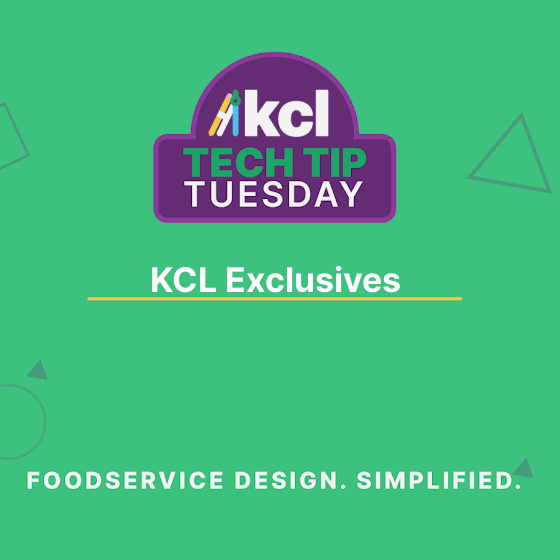 KCL exclusive restaurant design tools, 3D CAD to Revit and more