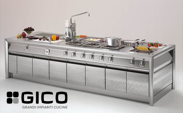 Gico's innovative MIA one-piece restaurant kitchen.