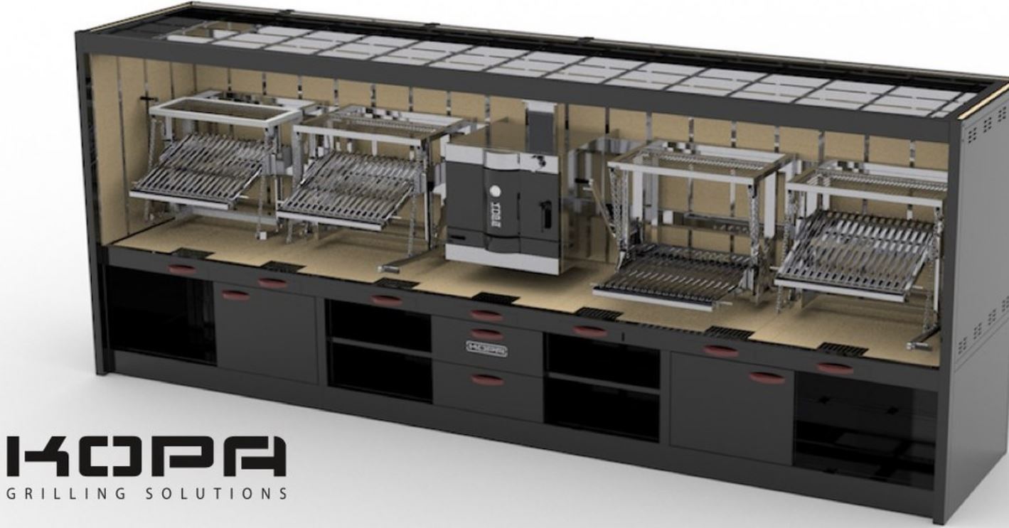Kopa oven and grilling solutions foodservice equipment is now on KCL design software