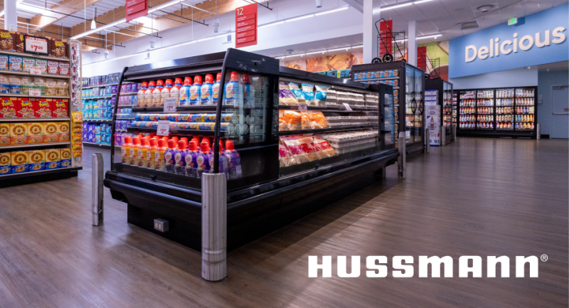 Hussmann refriferated merchandising cases are now on KCL by Revalize